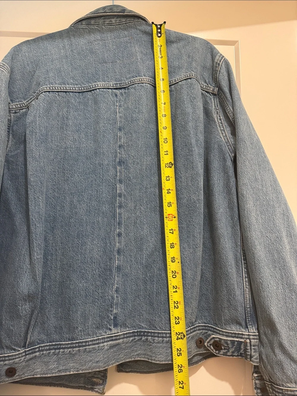 Men’s Light Blue Denim Jacket - Classic Trucker Style